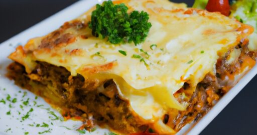 Klasická italská lasagne se špenátem