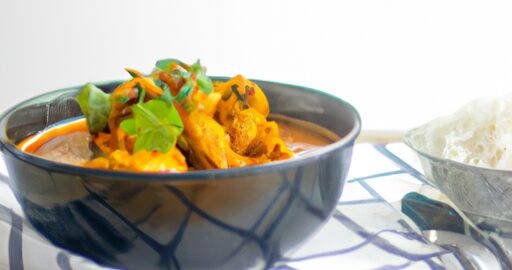 Korma s kuřecím masem