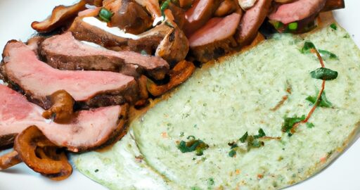 Naložený hermelín se zeleninou