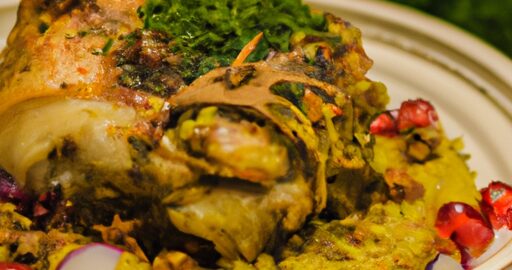 Lahodná arabská špízová jídla.