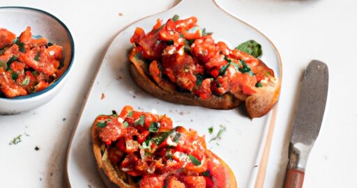 Recept na bruschetta s rajčaty
