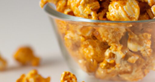 Karamelizované máslové popcorny