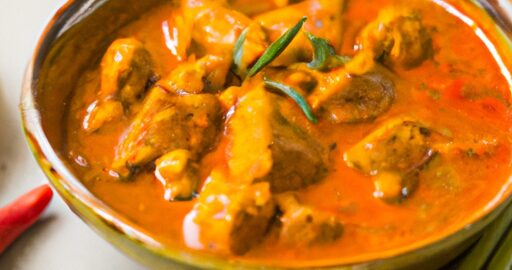 Kuřecí korma s kořením