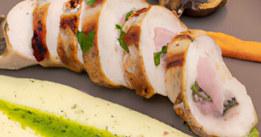 Kachní prsa s brusinkami