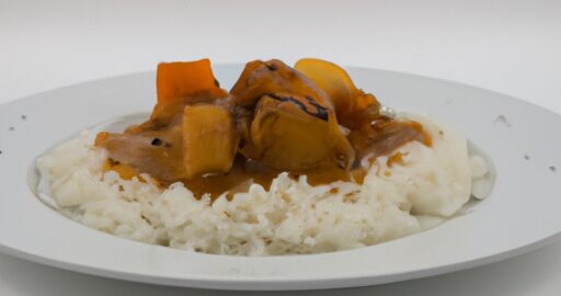 Kuřecí korma s rýží