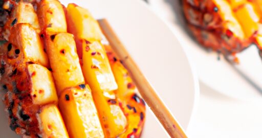 Brazilský grilovaný ananas.