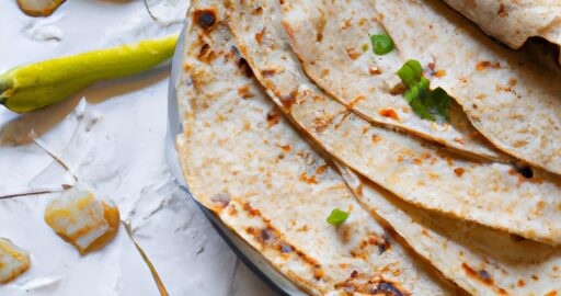 Chapati s koriandrem