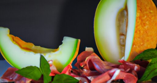 Italský prosciutto meloun