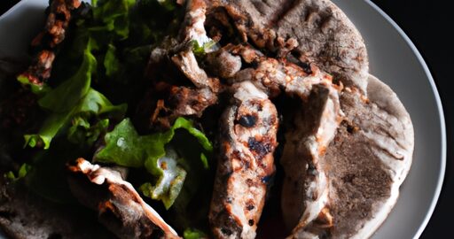 Kebab z jehněčího masa