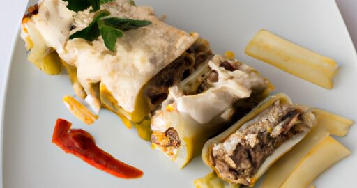 Cannelloni se zeleninovou nádivkou