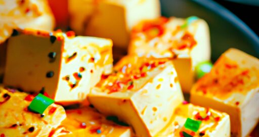 Korejský pikantní tofu