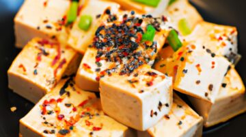 Cizrna s přírodním tofu.