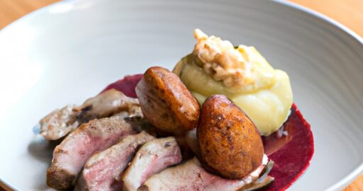 Pecená kachna se šťavnatou omáčkou