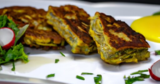 Kuřecí pažitkové rulky s bramborovým pyré