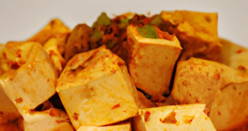 Smažený tofu s ořechy