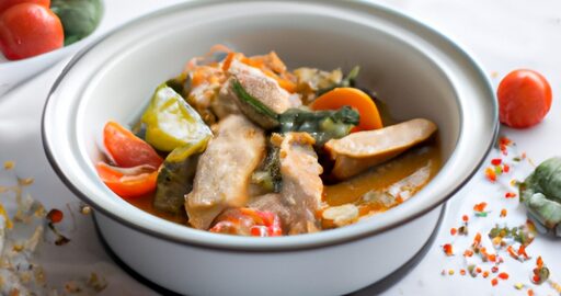 Italské kuře s rajčaty