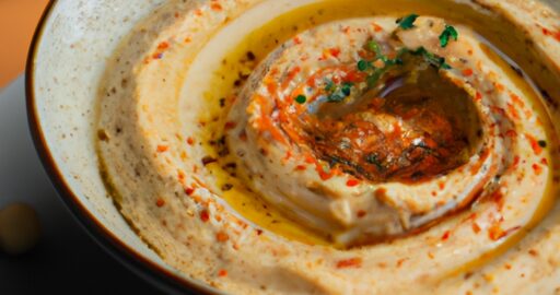 Hummus se sezamovou pastou