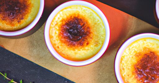 Crème brûlée s lesním ovocem