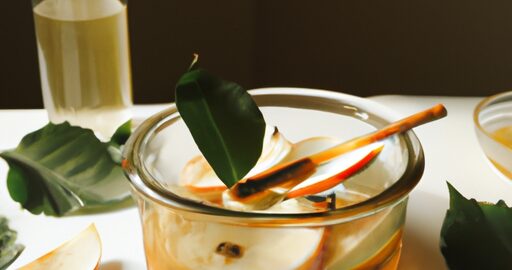 Jablka se skořicí.