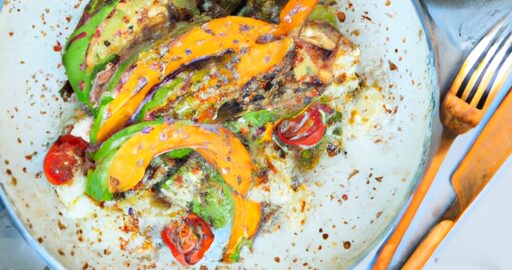 Quinoový salát s avokádem