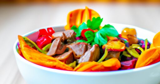 Kulajda s kořenovým zeleninovým pyré