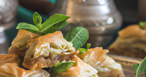 Baklava na medu a oříšcích