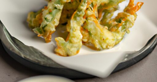 Tempura zelenina.