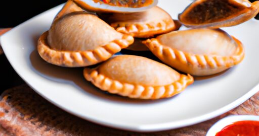 Vepřové empanady s criolla