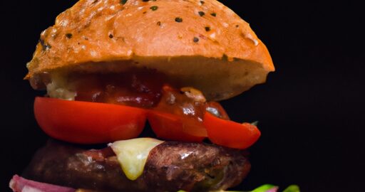 Hamburger s hranolky