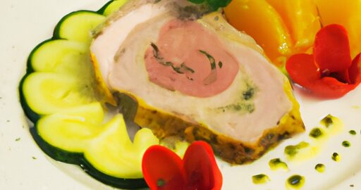 Kuřecí roláda se špenátem