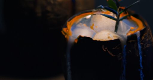 Kuře s ořechy a kokosem