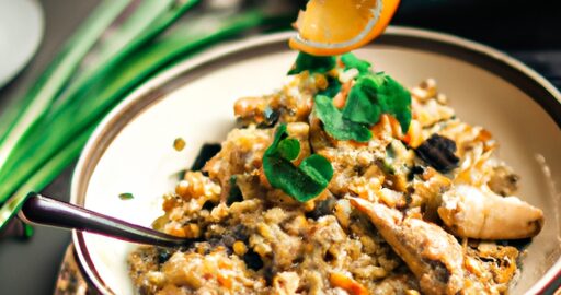 Kuskus s grilovaným kuřecím masem