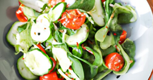 Jarní salát s koriandrem