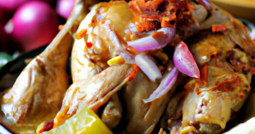 Kořeněné indonéské kuře