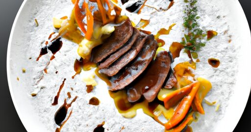 Dýňová polévka s kozím sýrem