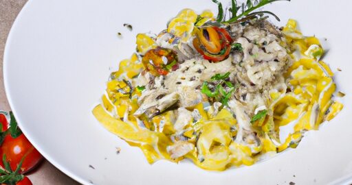 Tagliatelle s mořskými plody