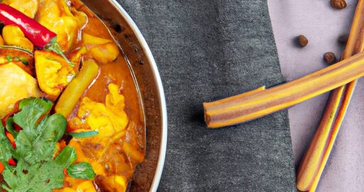 Hovězí korma s mandlemi