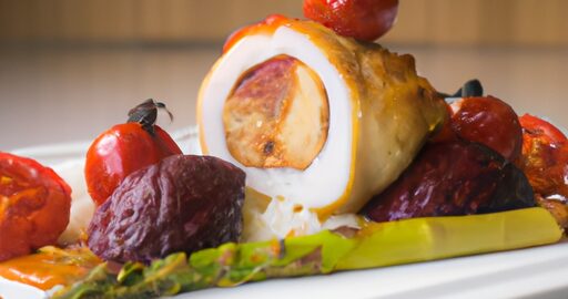 Kuřecí roláda s špenátem