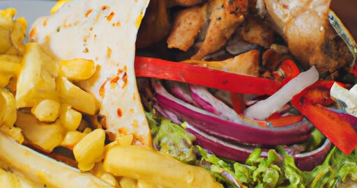 Jehněčí kebab na pita