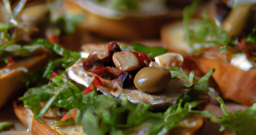 Česneková bruschetta