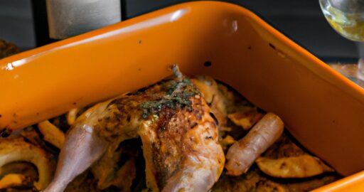 Pečené kuře Provençal