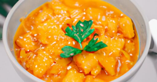 Kuře s kari a kousky ananasu