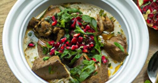 Zapečená zelenina v íránském stylu