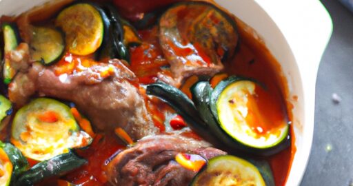 Kuřecí ratatouille s manouri