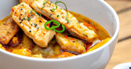 Kuřecí kari s mangem