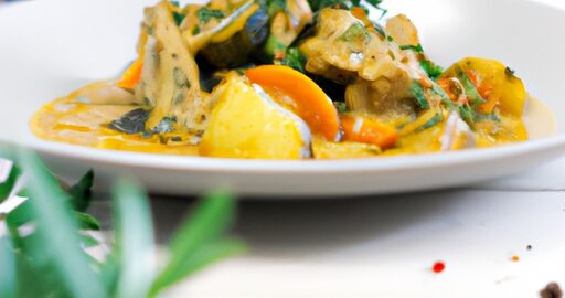 Svařený kuřecí vývar se zeleninou