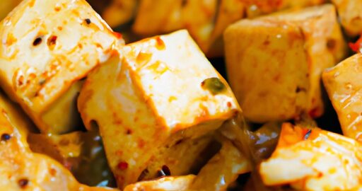 Veganský červený kari s tofu