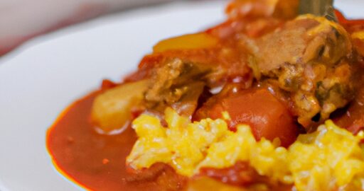 Korma kuře na hrníčku