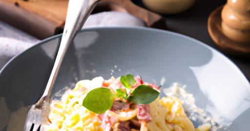 Římské těstoviny carbonara