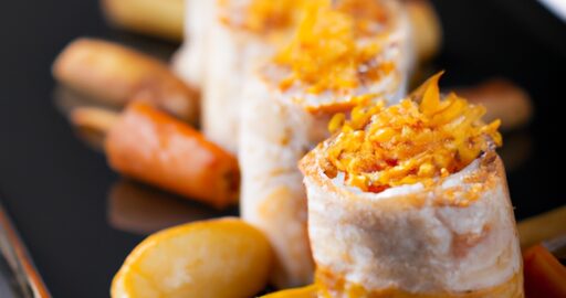 Kuřecí pažitkový roulád